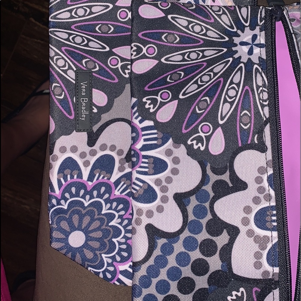Vera Bradley small cosmetic bag and pencil pouch